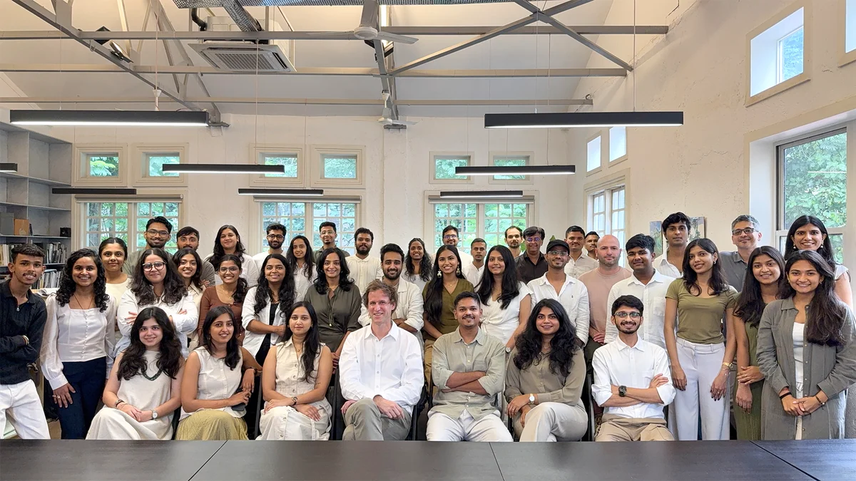 The Architecture BRIO team in the Worli studio, Mumbai